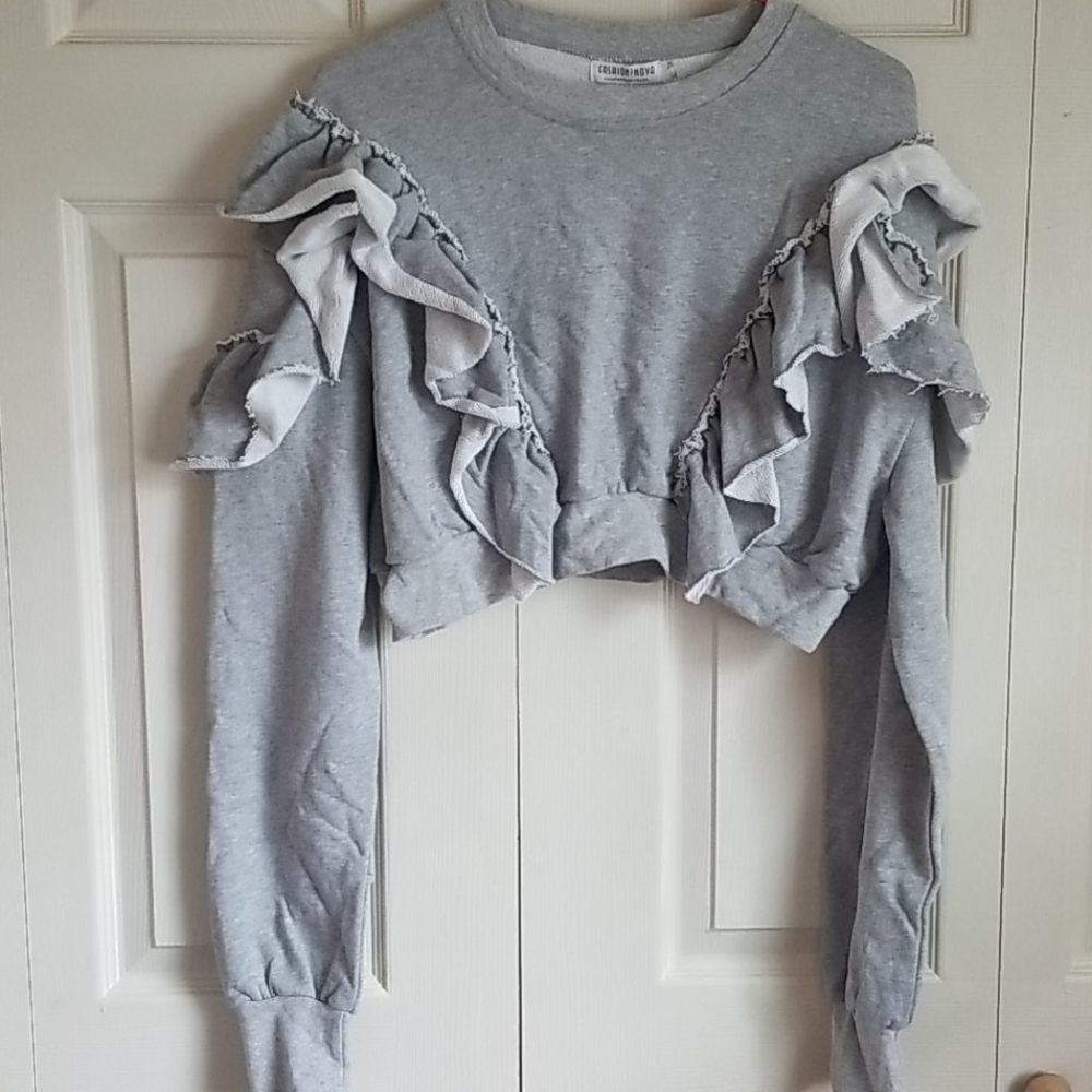 Cropped sweater